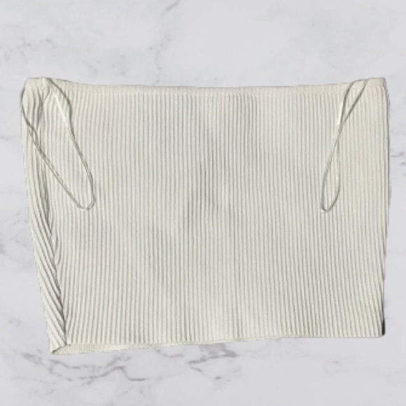 Pacsun L.A Hearts White Ribbed Tube Top Size Small - Picture 4 of 6